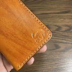 Long Wallet (Full Grain) Vegetable Tanned Leather