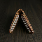 Bifold Leather Wallet (Coffee Brown Color)