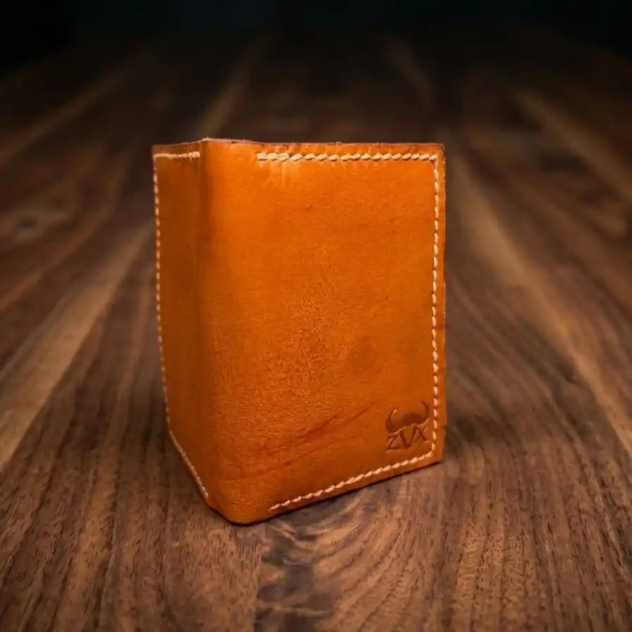 Ultra Compact Leather Wallet (Full Grain)