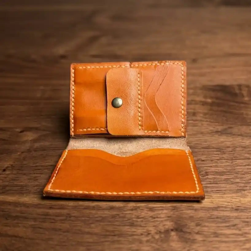 Ultra Compact Leather Wallet (Full Grain)