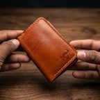 Ultra Slim Leather Pocket Wallet (Full Grain)