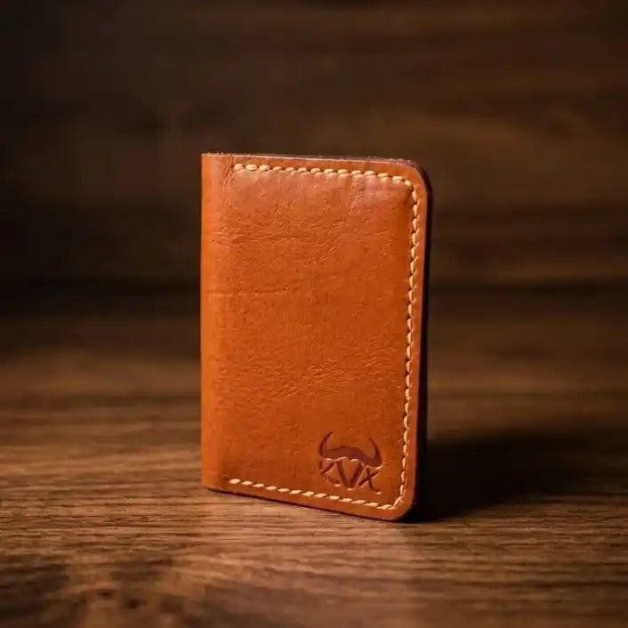 Ultra Slim Leather Pocket Wallet (Full Grain)