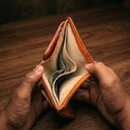 Pound Size Leather Trifold Wallet