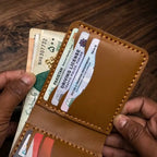 Bifold Slim Wallet (Yellow Tann Color)