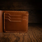 Bifold Leather Wallet (Tan Brown Color)
